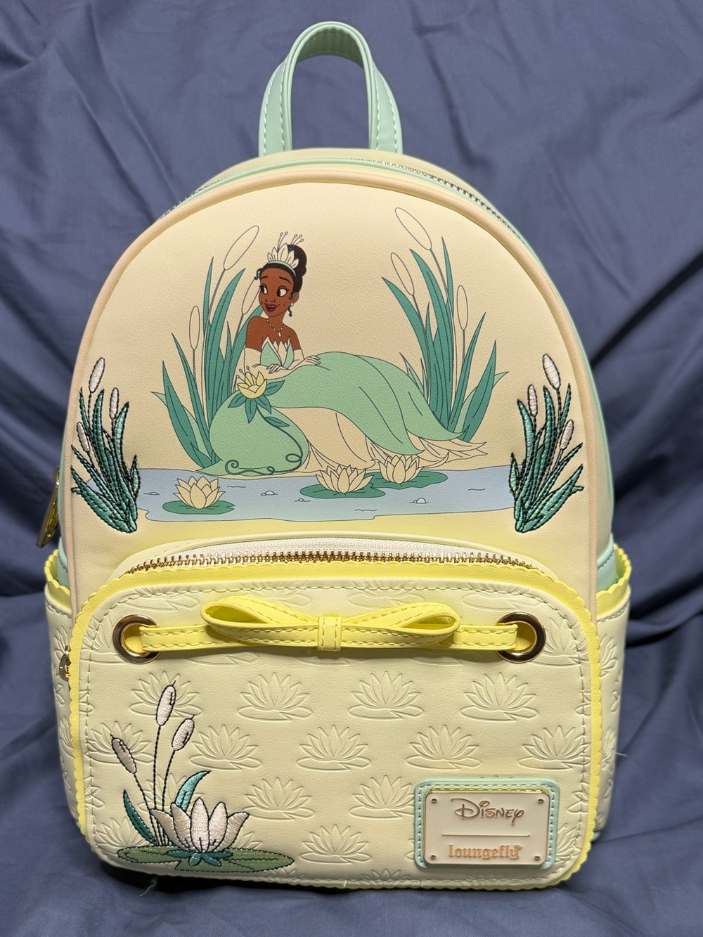 Loungefly NWT Disney Princess Tiana Mini Backpack